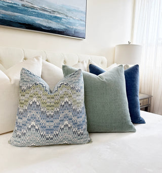 Sage Mesa Throw Pillow