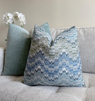 Sage Mesa Throw Pillow