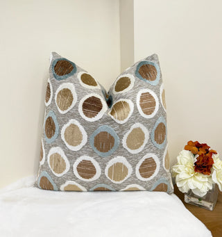 Capri Mineral Velvet Throw Pillow