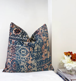 Eloise Tapestry Velvet Throw Pillow