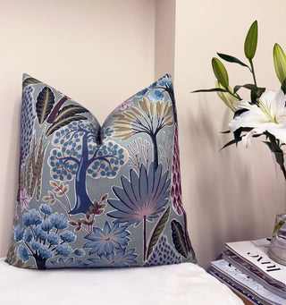 Sage Garden Throw Pillow