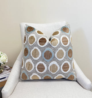 Capri Mineral Velvet Throw Pillow