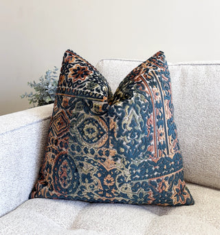 Eloise Tapestry Velvet Throw Pillow