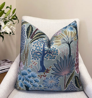 Sage Garden Throw Pillow