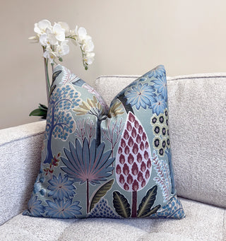 Sage Garden Throw Pillow