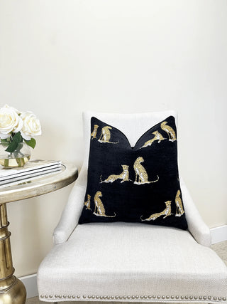 Black Cheetah chair