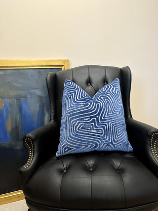 Cobalt Maze black chair
