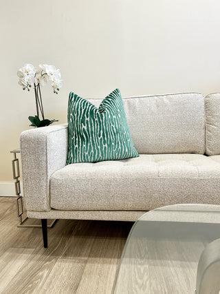 Emerald velvet couch 3