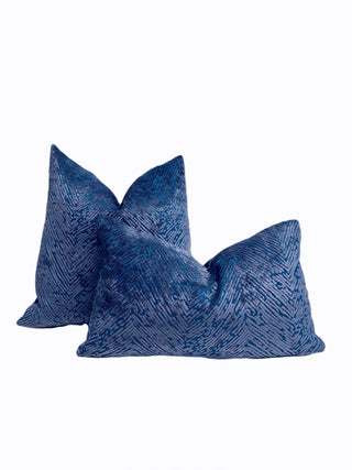 Epic Blue Velvet double lumbar