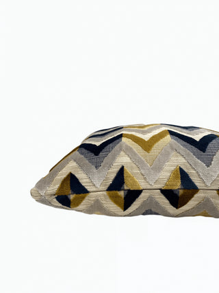 Gold Herringbone zipper