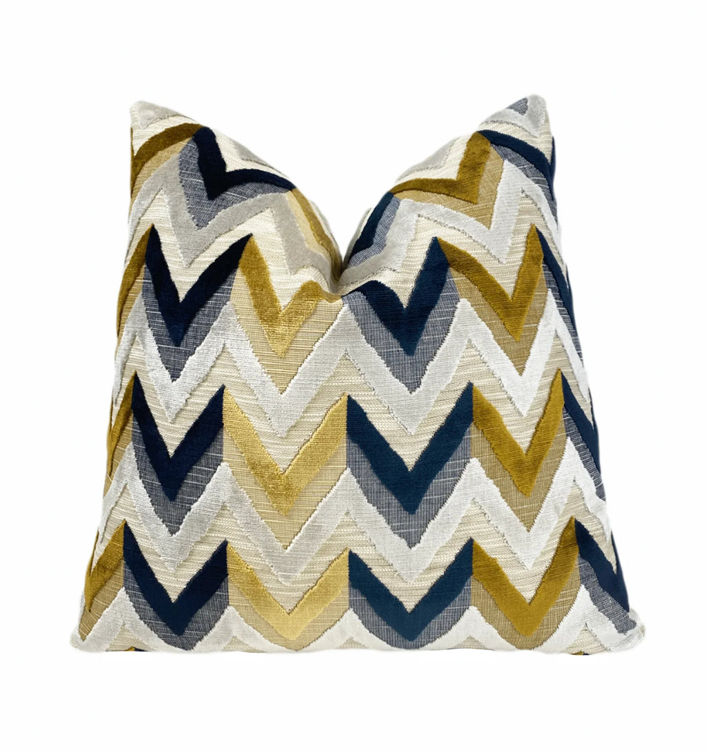 Navy and cream pillows hot sale