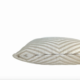 Jasmine Alternative Stripe Velvet Throw Pillow