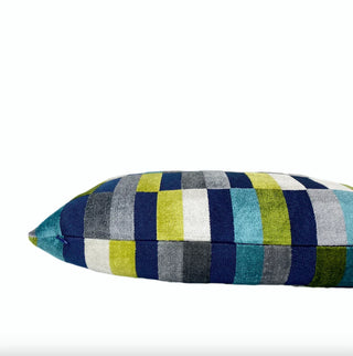 Jewel Multicolored Geometric Throw Pillow