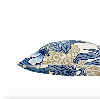 Thibaut Honshu Blue Beige Throw Pillow