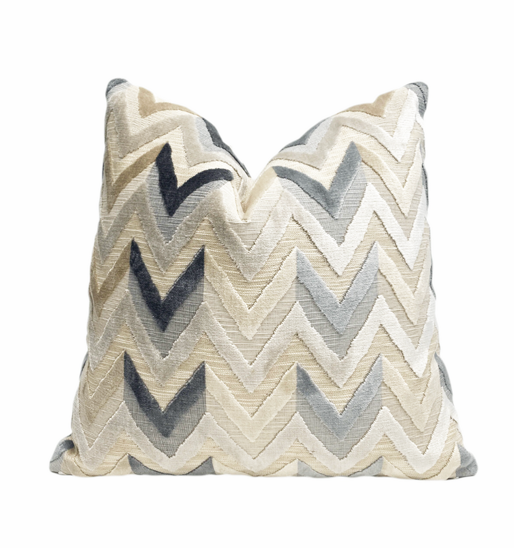 Blue and grey pillow covers sale