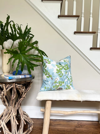 Thibaut Central Park Spa Blue Throw Pillow