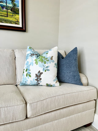 Thibaut Central Park Spa Blue Throw Pillow