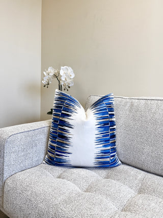 azul Multi Embroidered 20x20 couch
