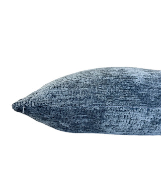 Wedgewood Blue Solid Chenille Throw Pillow