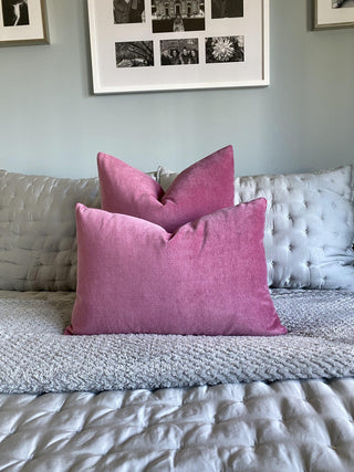berry pink bedroom