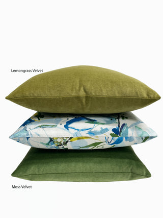 blue green tropics moss lemongrass