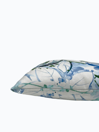 blue green tropics zipper