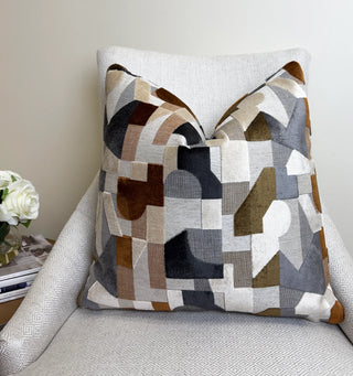 Alloy GeoDream Velvet Throw Pillow