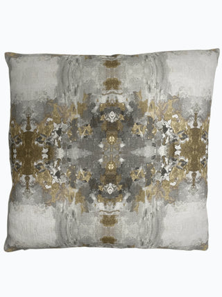 gray gold medallion bird eye