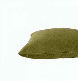 lemon grass velvet zipper