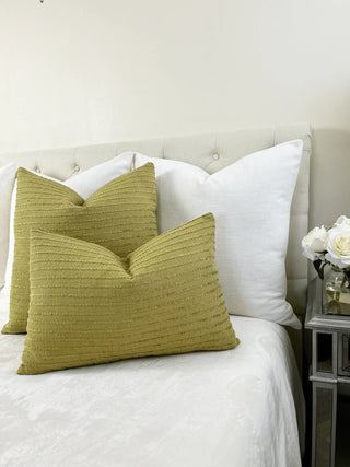 lime green bed