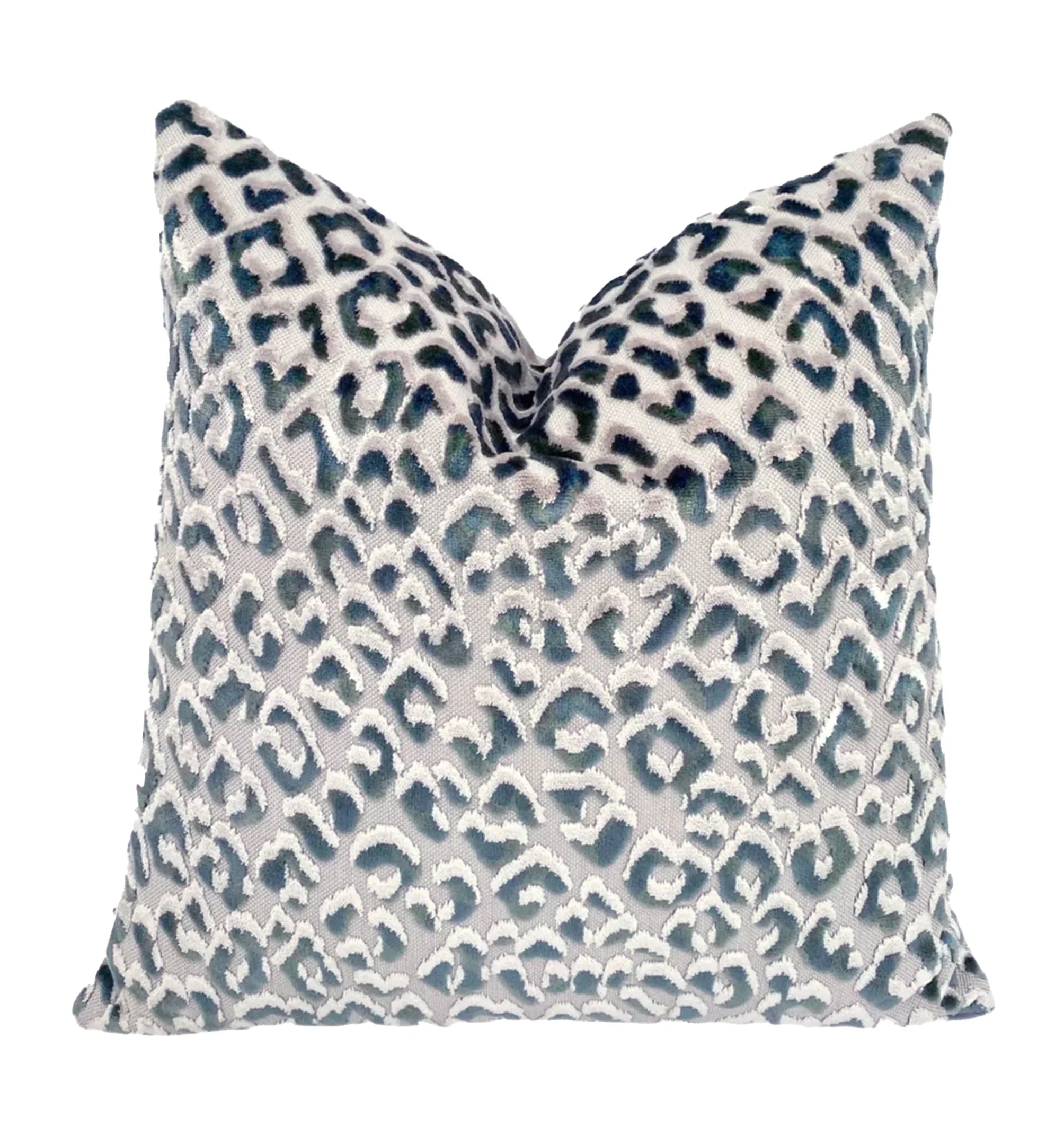 Moss Green Velvet Leopard Throw Pillow – Smithy Home Couture