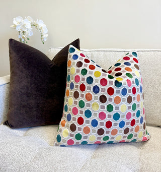 Naomi Velvet Throw Pillow