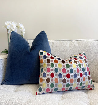 Naomi Velvet Throw Pillow