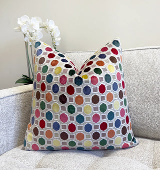 Naomi Velvet Throw Pillow