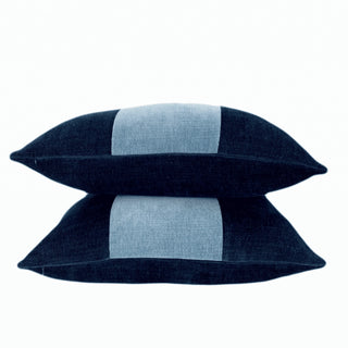 navy and blue color block stocked up