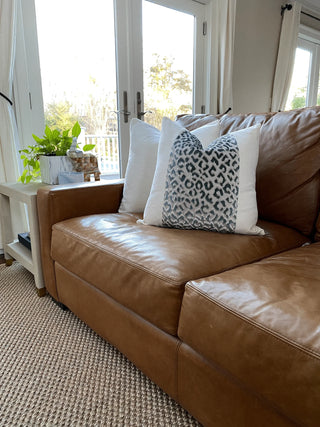 off white most with camel couch