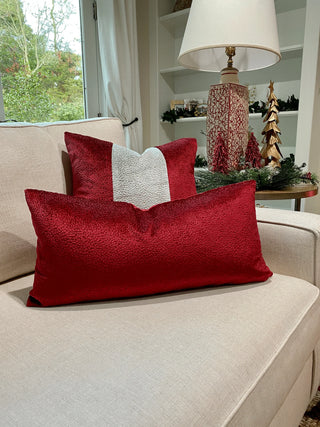 red velvet double with red and white