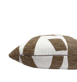 Latte Hierographic Throw Pillow