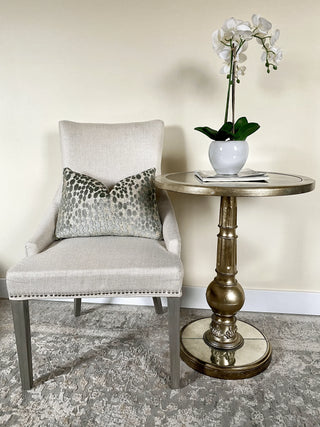 sea glass dots single chair_