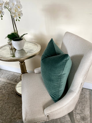 shc forrest green velvet top view