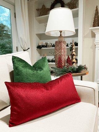 Red Green Christmas Pillows