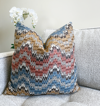 Bronze Mesa Throw Pillow
