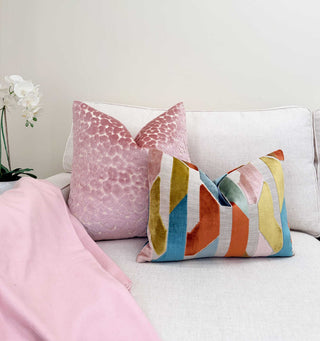 Jewel Muse Velvet Throw Pillow