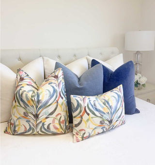 Garden Symmetry Throw Pillow