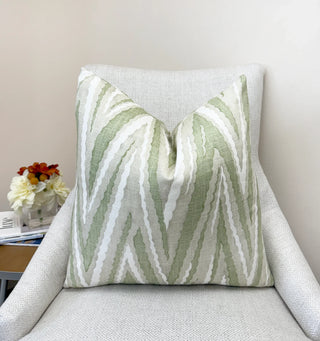 Thibaut Green Highland Peak Throw Pillow Cover