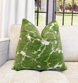 Moss Isle Velvet Throw Pillow