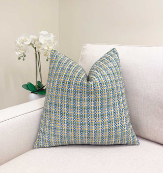 Meadow Plaid Throw Pillow