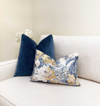 Celadon Victoria Velvet Throw Pillow