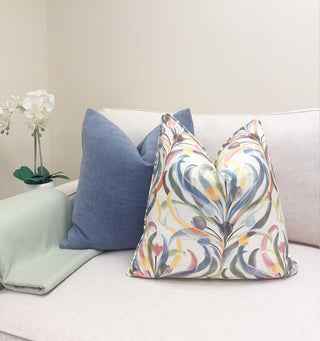 Garden Symmetry Throw Pillow