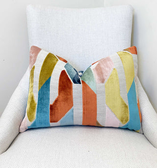 Jewel Muse Velvet Throw Pillow